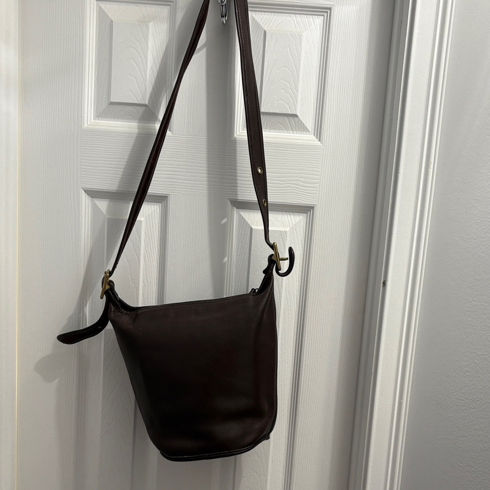 Coach Dark Brown Shoulder Bag